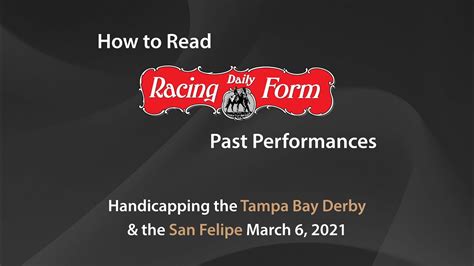 Daily Racing Form: How To Use DRF .